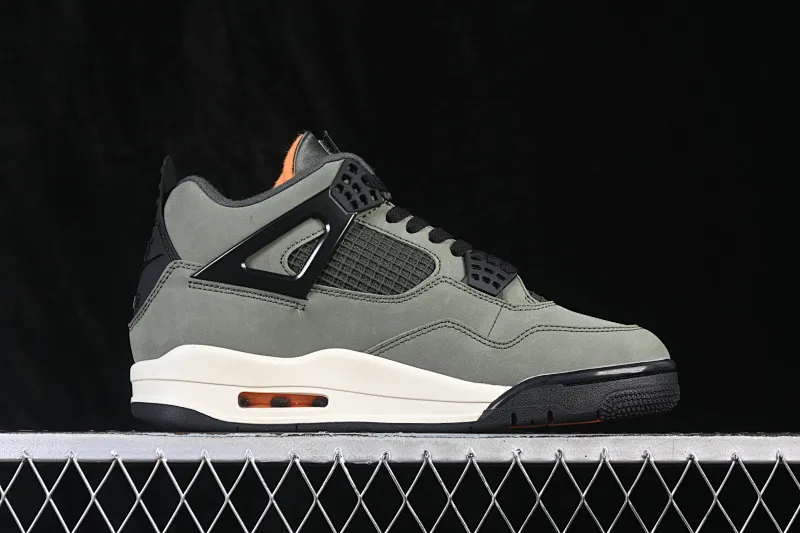 All categories Air Jordan Jordan series basketball shoes Air Jordan 4 X version Undefeated x Air Jordan 4 OG AJ4 Joe 4 olive green suede IB1519-200